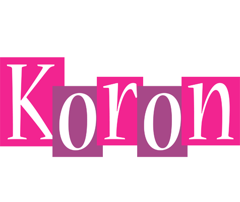 Koron whine logo