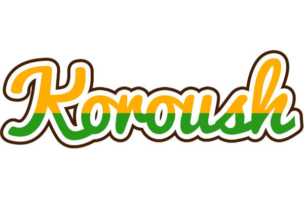Koroush banana logo