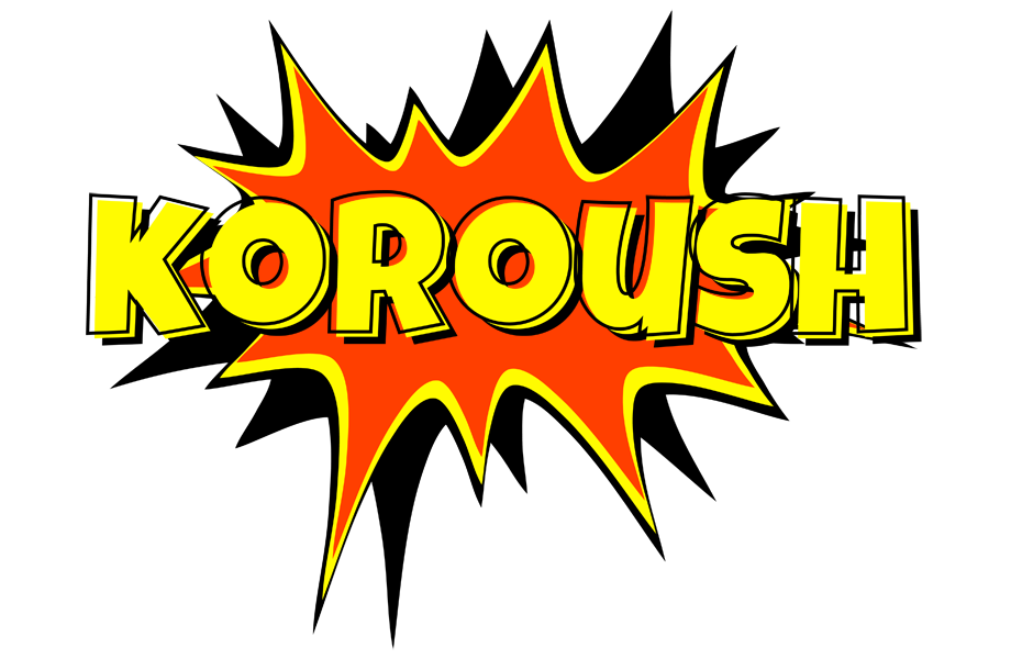 Koroush bazinga logo