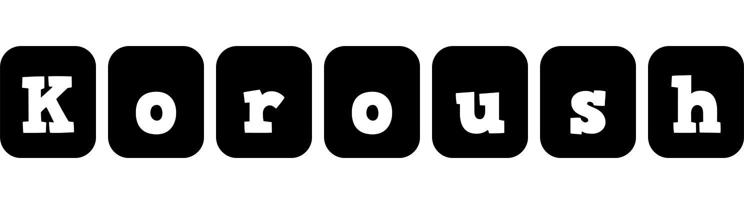 Koroush box logo