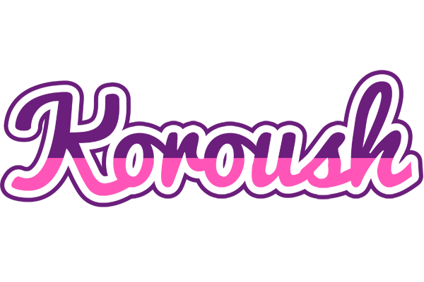 Koroush cheerful logo