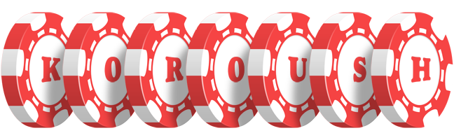 Koroush chip logo