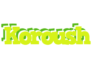 Koroush citrus logo