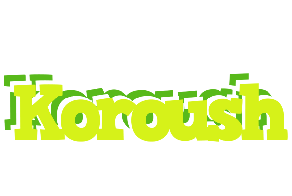 Koroush citrus logo
