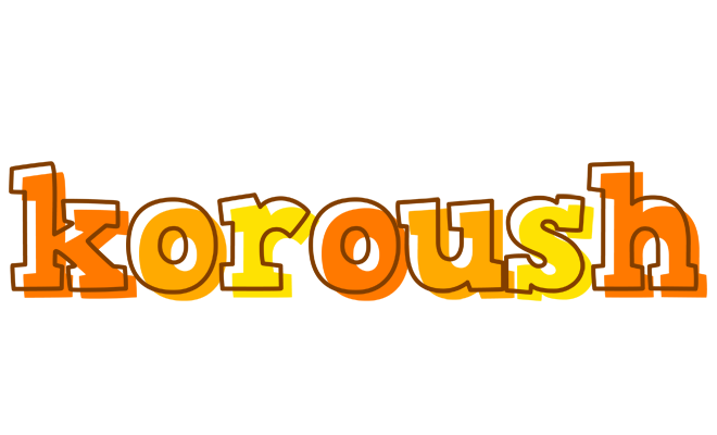 Koroush desert logo