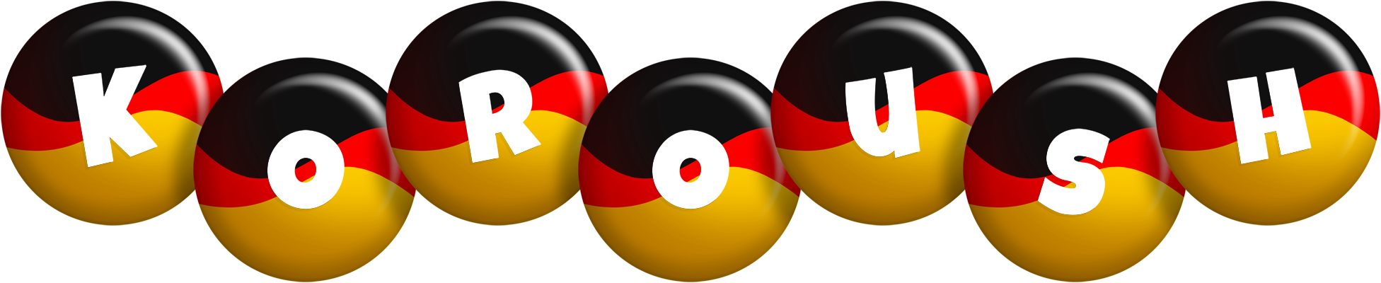 Koroush german logo