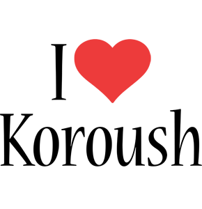 Koroush i-love logo