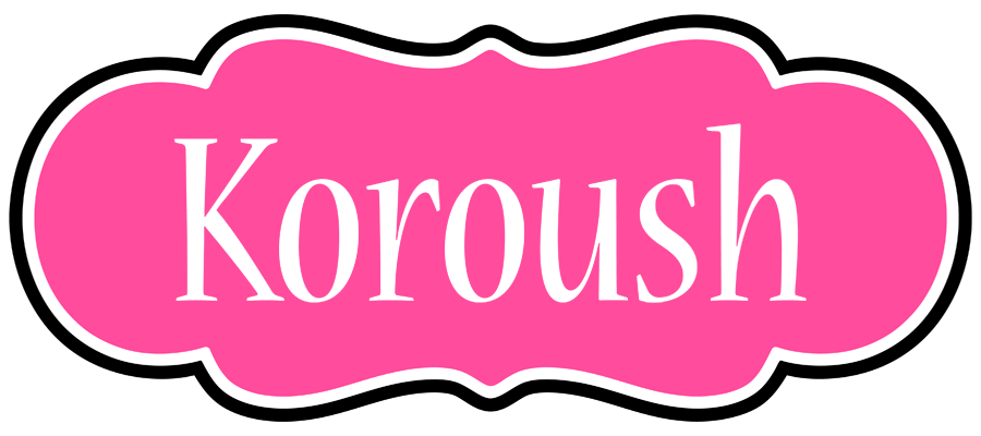 Koroush invitation logo