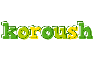 Koroush juice logo