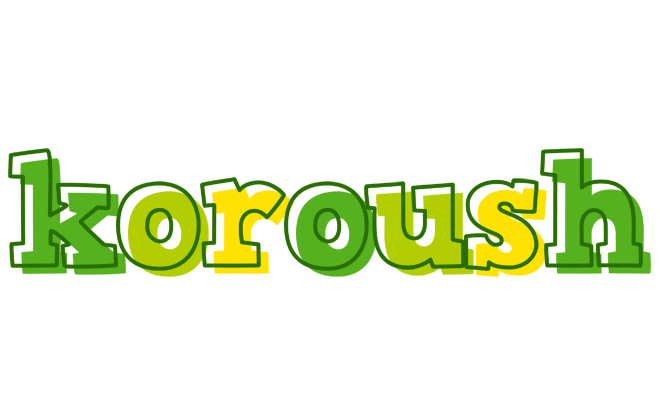 Koroush juice logo