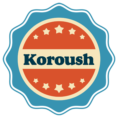 Koroush labels logo