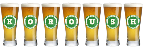 Koroush lager logo