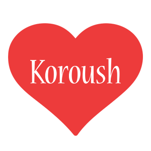 Koroush love logo