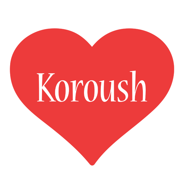 Koroush love logo