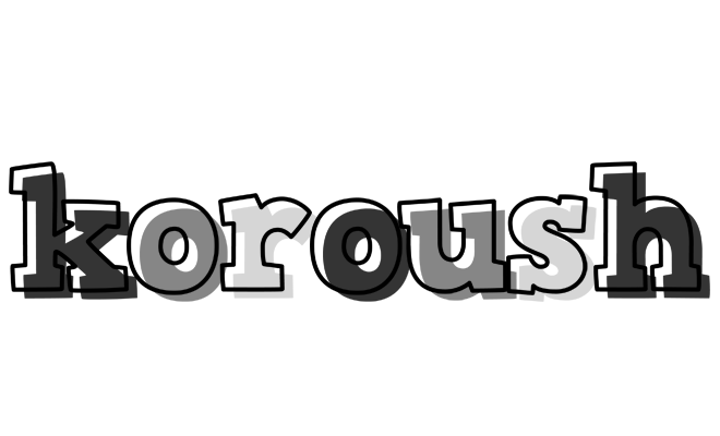 Koroush night logo