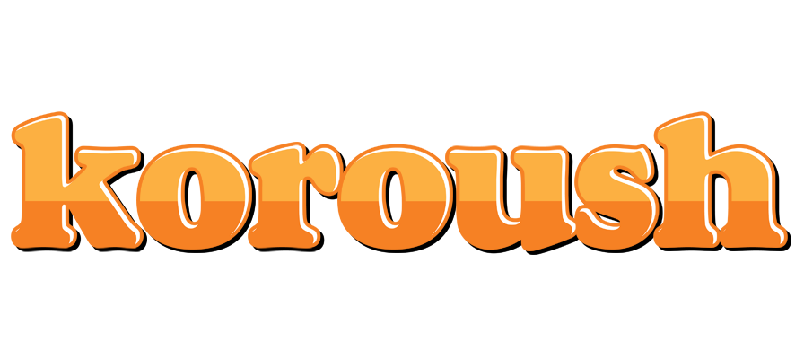 Koroush orange logo