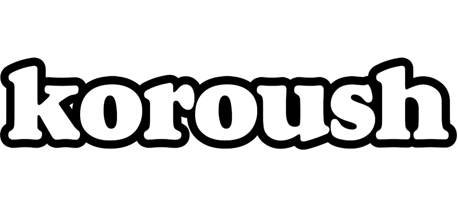 Koroush panda logo
