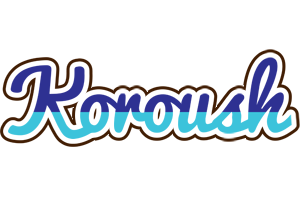 Koroush raining logo