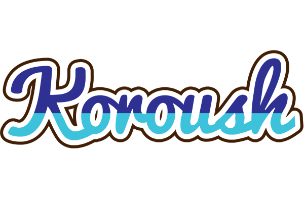 Koroush raining logo