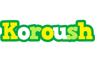 Koroush soccer logo