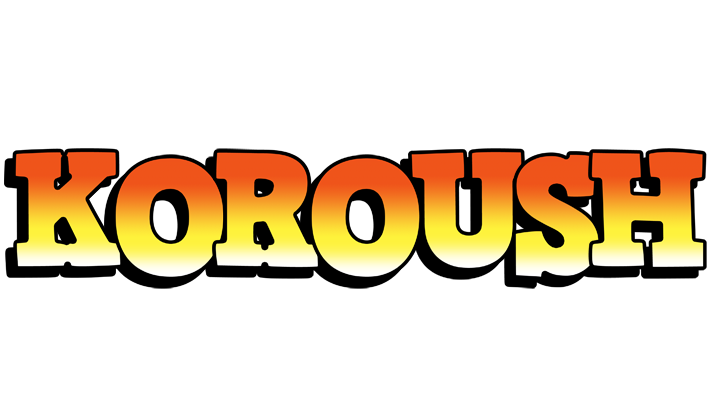Koroush sunset logo