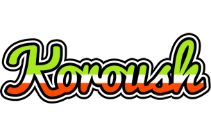 Koroush superfun logo