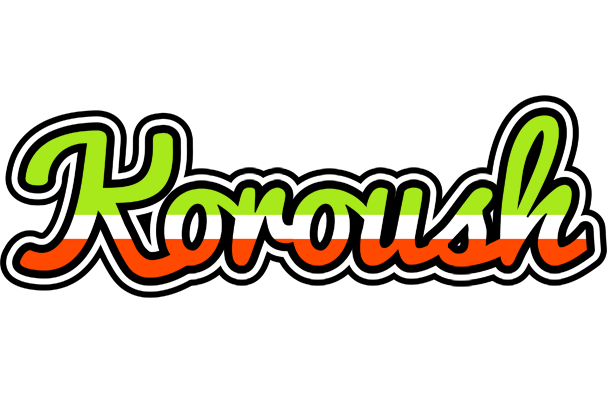Koroush superfun logo