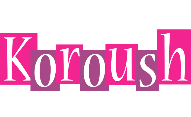 Koroush whine logo