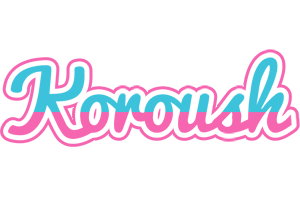 Koroush woman logo