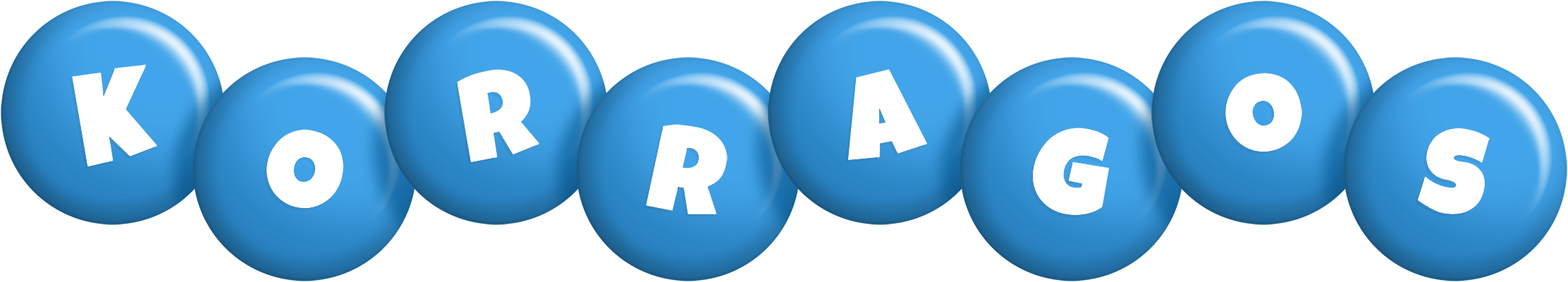 Korragos candy-blue logo