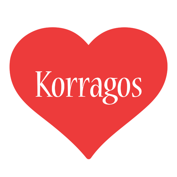 Korragos love logo