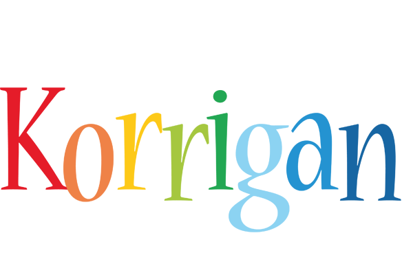 Korrigan birthday logo