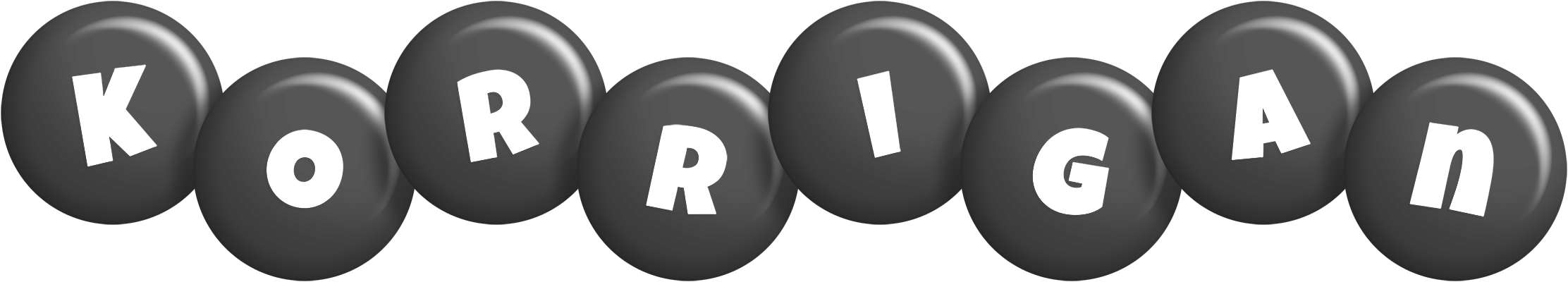 Korrigan candy-black logo