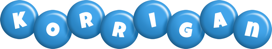 Korrigan candy-blue logo