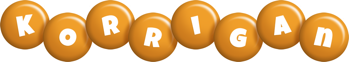 Korrigan candy-orange logo