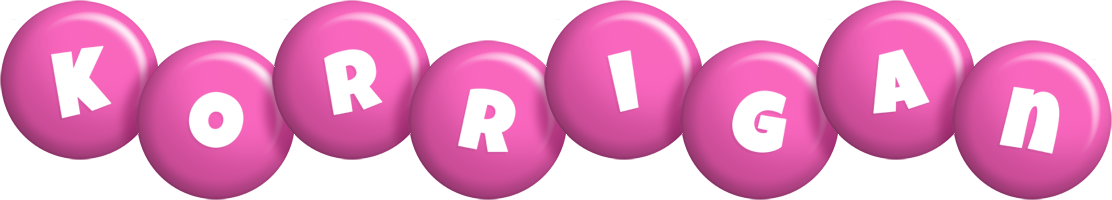 Korrigan candy-pink logo