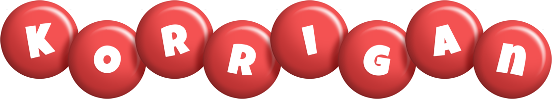 Korrigan candy-red logo