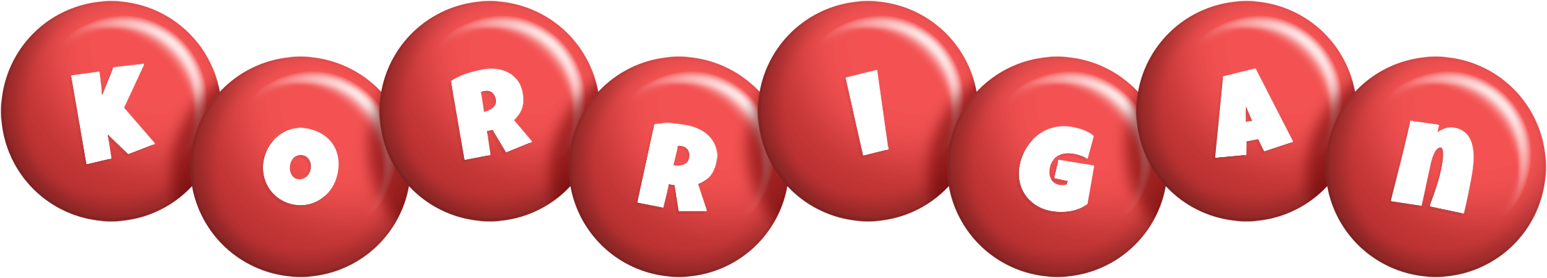 Korrigan candy-red logo