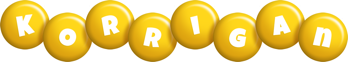 Korrigan candy-yellow logo