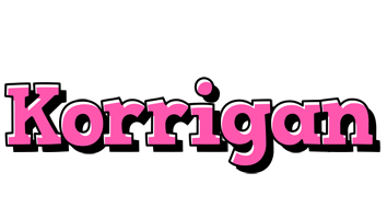 Korrigan girlish logo