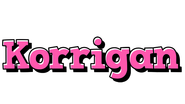 Korrigan girlish logo