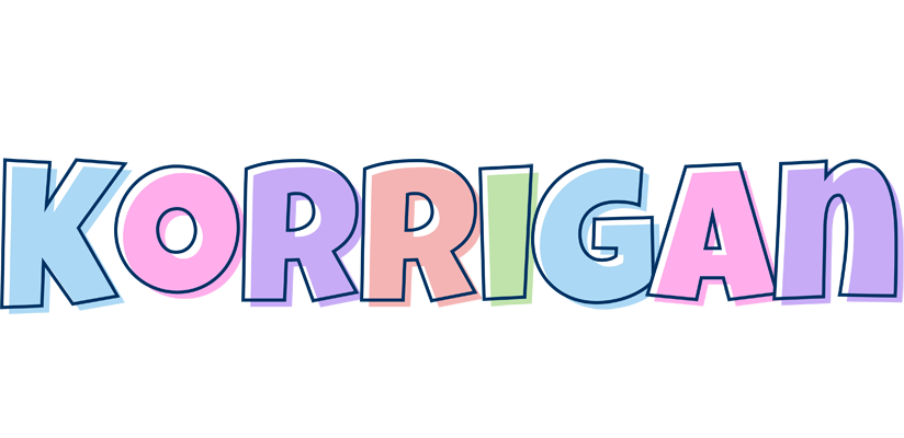 Korrigan pastel logo