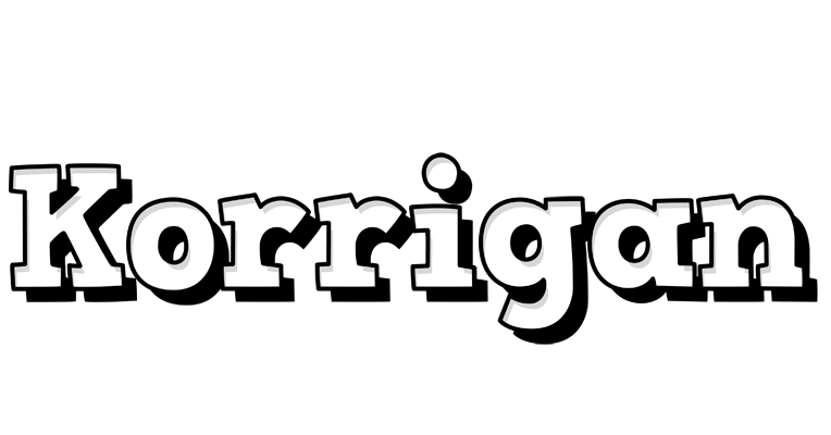 Korrigan snowing logo