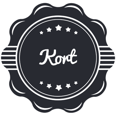 Kort badge logo