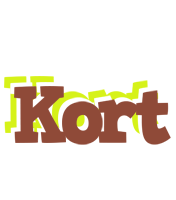 Kort caffeebar logo