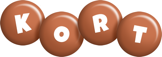 Kort candy-brown logo