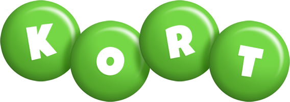 Kort candy-green logo