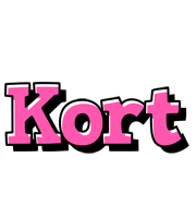 Kort girlish logo