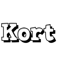 Kort snowing logo