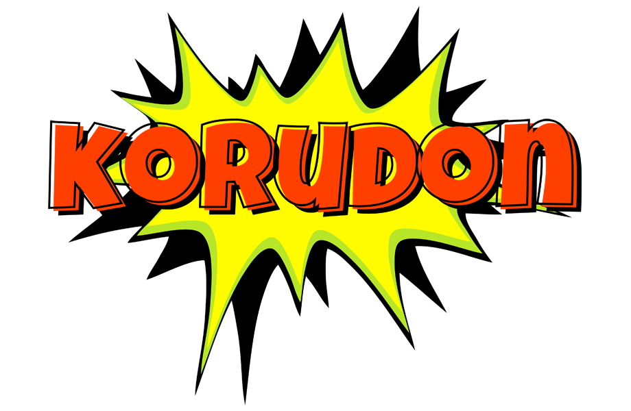 Korudon bigfoot logo